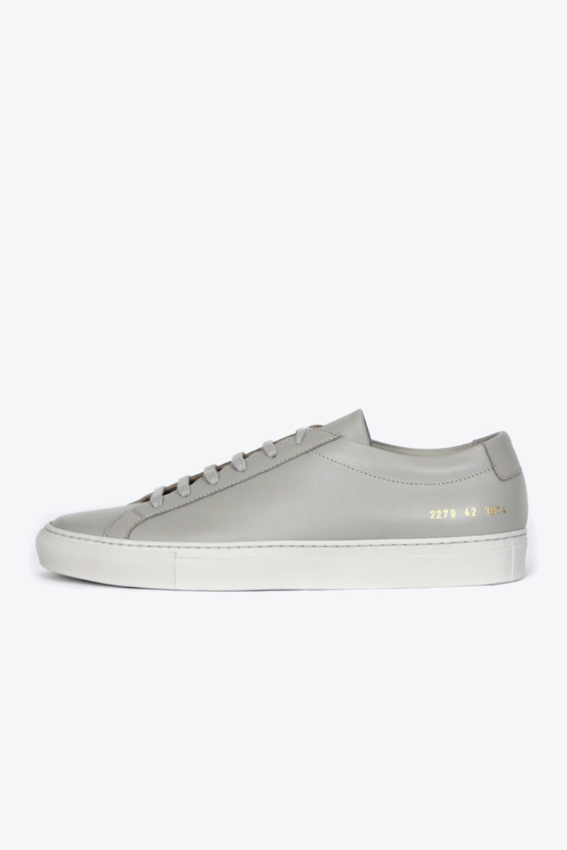 COMMON PROJECTS ACHILLES W/ CONTRAST SOLE 2279 WARM GRAY 3874 – STOCK