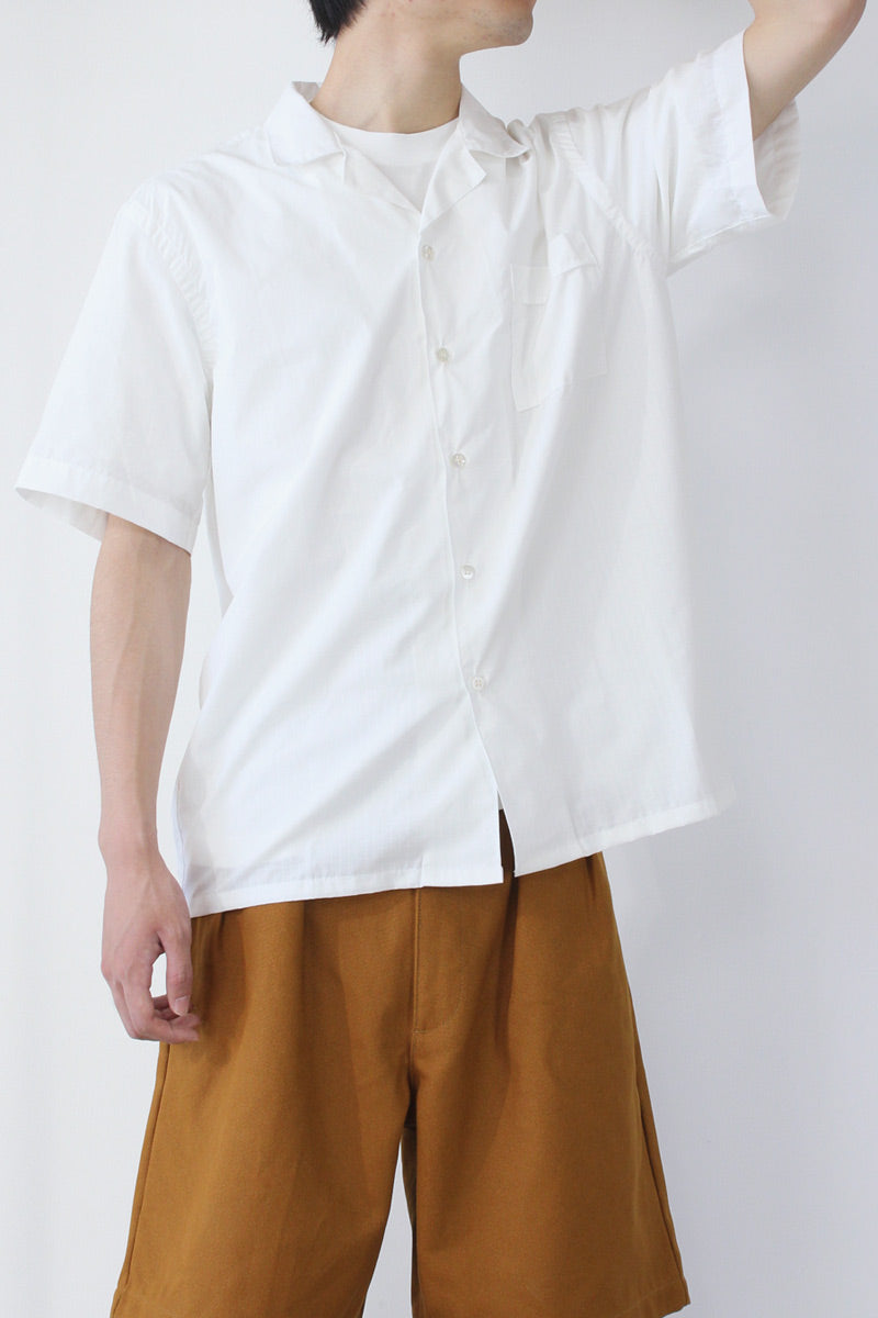 SS SHIRT TWO / WHITE RIPSTOP [70%OFF]