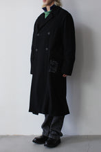 Load image into Gallery viewer, DOUBLE BREASTED COAT / BLACK [30%OFF]