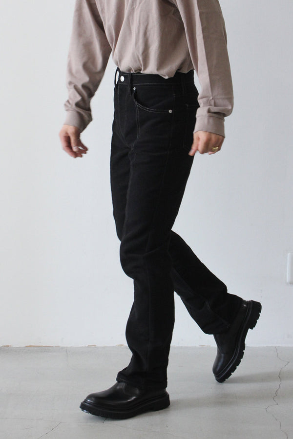 BONANZA TROUSER  / BLACK CONTRAST [70%OFF]