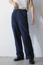 Load image into Gallery viewer, TROUSERS DALET FRINGE / NAVY [30%OFF]