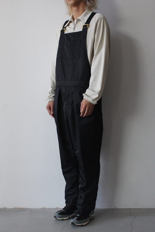 ALL WEATHER NYLON SATIN OVERALL / BLACK [STOCK EXCLUSIVE] [金沢店]