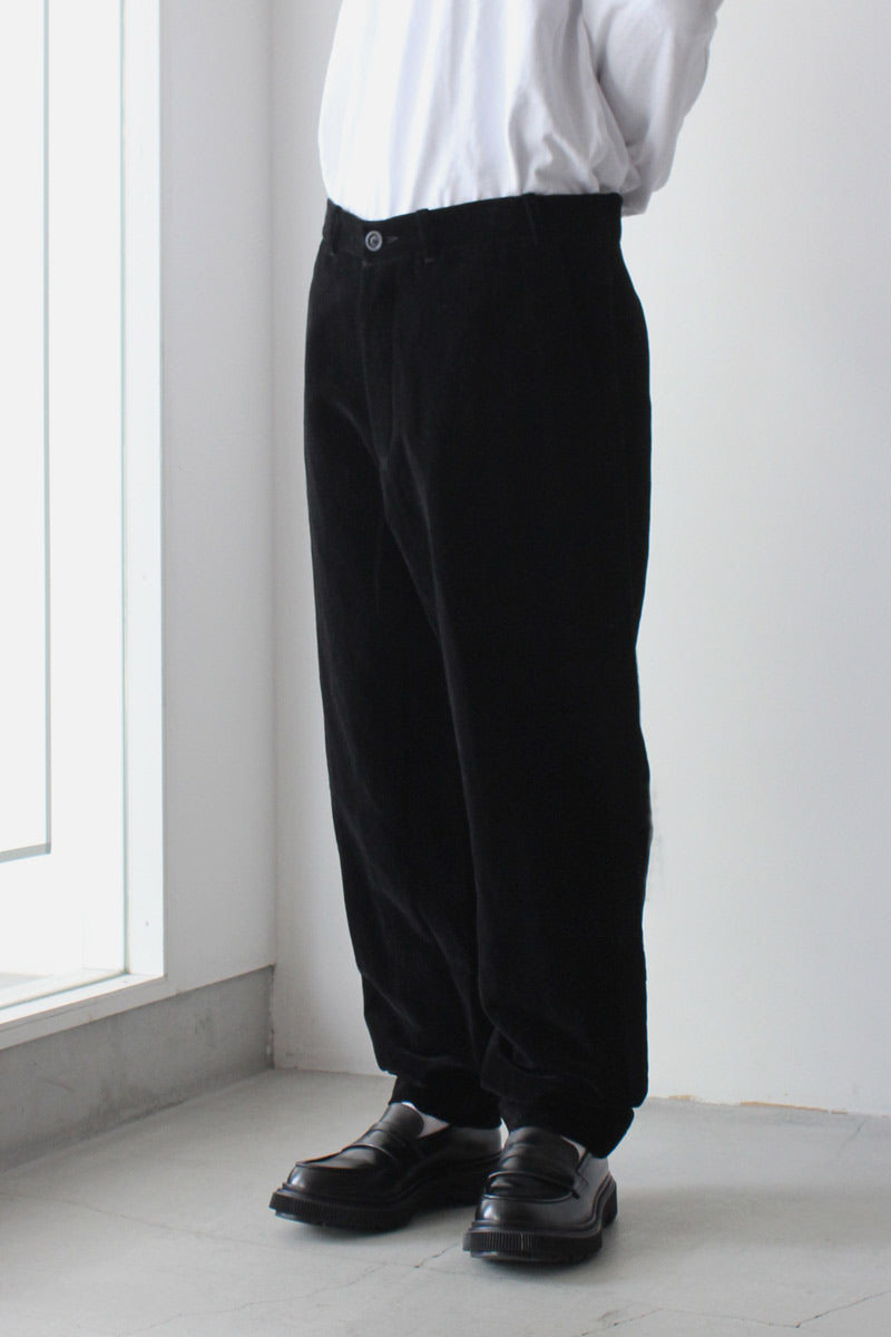 AH PANT - VELVET / BLACK [40%OFF]