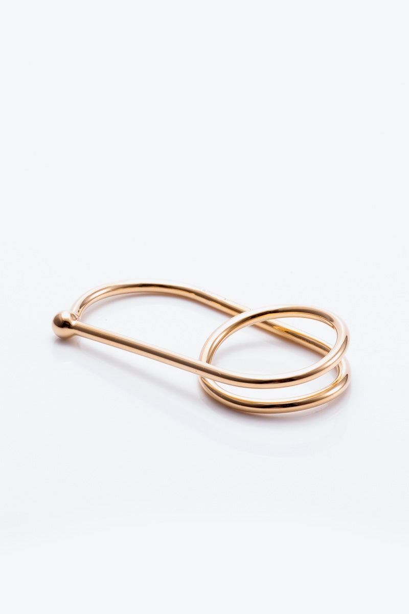 RING NO.303 / 18K GOLD PLATED