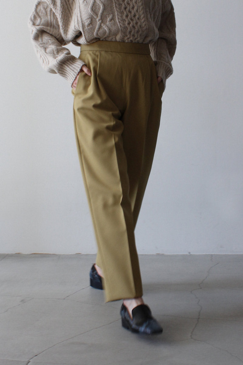 POSE TROUSERS / DIJON YELLOW [50% OFF]