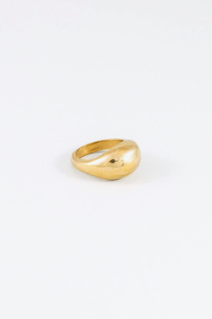 MAGNES RING / 14K GOLD PLATED