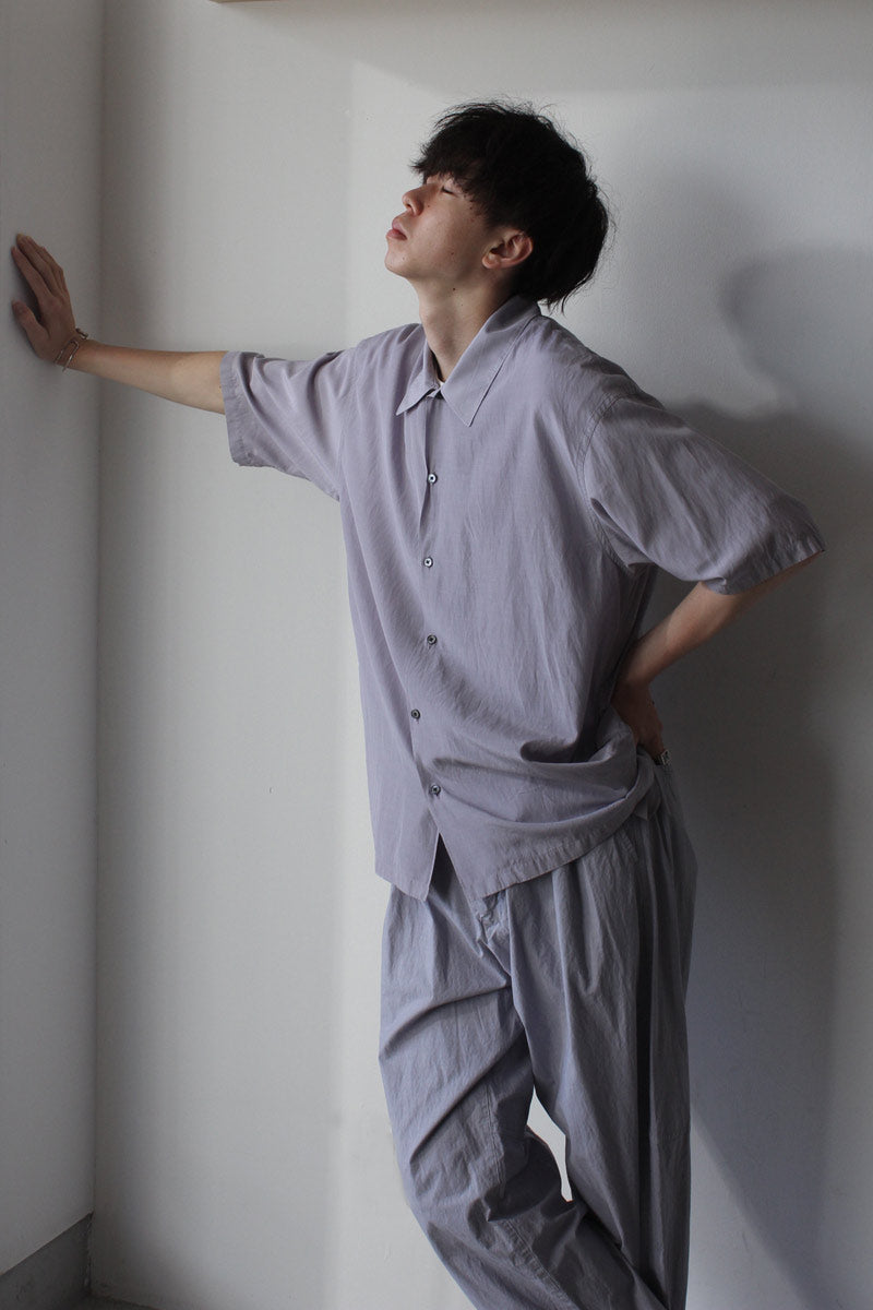 CUPRA COTTON TYPEWRITER SHIRT / LAVENDER