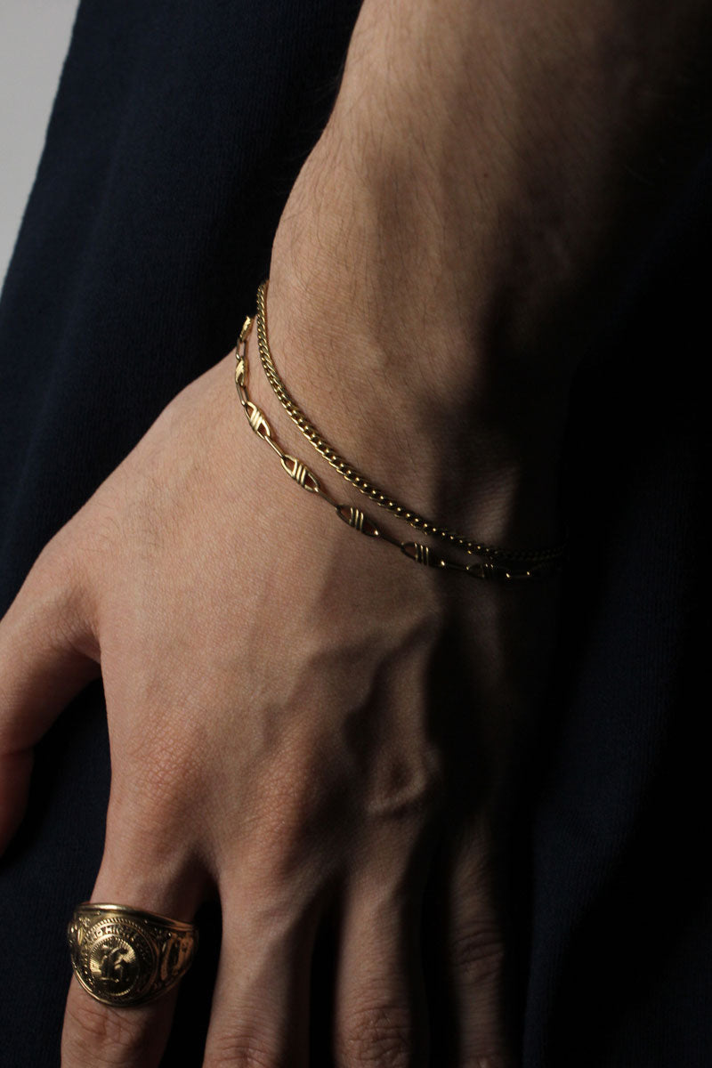 VINTAGE GOLD JEWELRY | 14K GOLD BRACELET 3.81G / GOLD 14Kゴールド