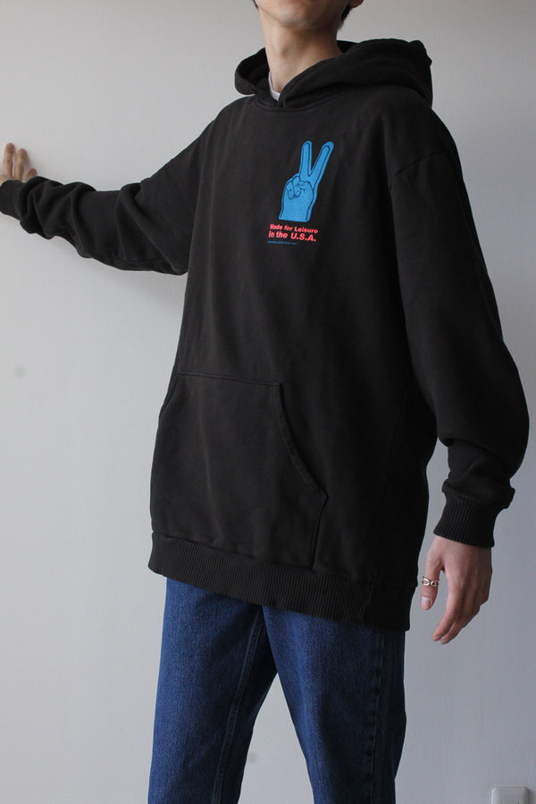 MADE FOR LEISURE HOODIE / FADED BLACK [70%OFF]