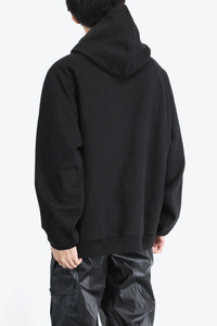 SUPER WEIGHTED HOODIE	/ BLACK