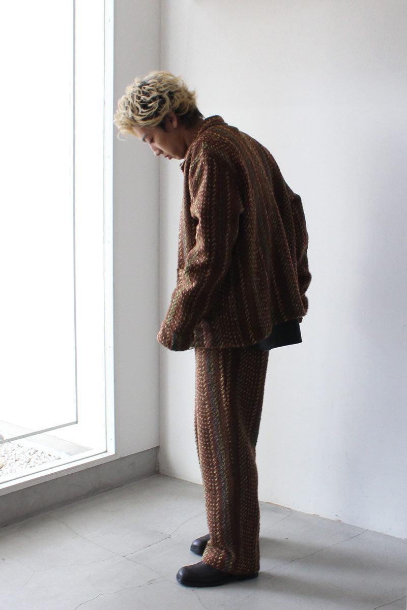 OUR LAGACY | ARCHIVE BOX JACKET / KALEIDOSCOPE JAZZ WOOL ウール ...