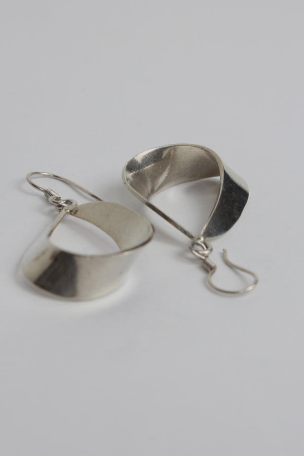 MADE IN MEXICO 925 SILVER EARRINGS / SILVER