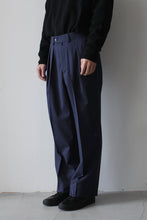 画像をギャラリービューアに読み込む, OPTIM WOOL GABARDINE WIDE / NAVY [金沢店]