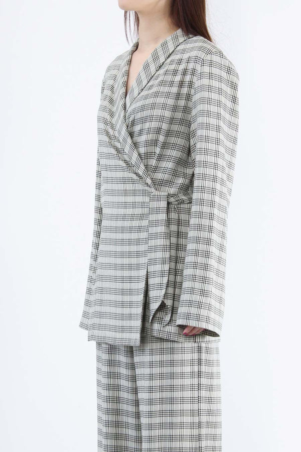 LOMBARDI JACKET / CREMACHECKS [80%OFF]