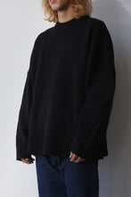 Load image into Gallery viewer, MINT SWEATER / BLACK CHUNKY WOOL [30%OFF]