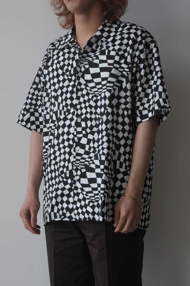 BLAZE SHIRT / CHESS PRINT [50%OFF]