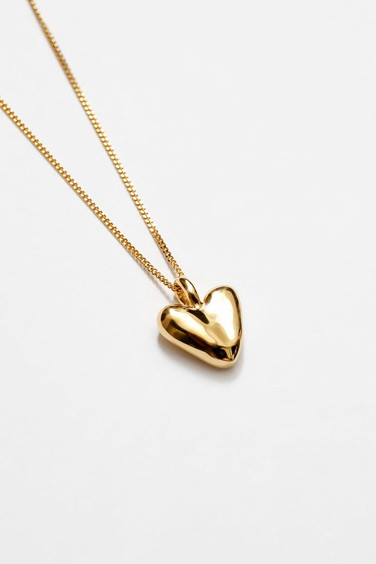 STEVIE NECKLACE / 14K GOLD PLATED BRONZE
