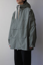 画像をギャラリービューアに読み込む, HIGH COUNT WEATHER HOODIE JACKET / KHAKI