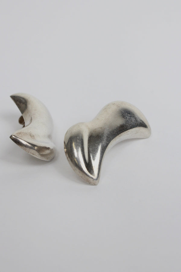 MADE IN MEXICO 925 SILVER EARRINGS / SILVER