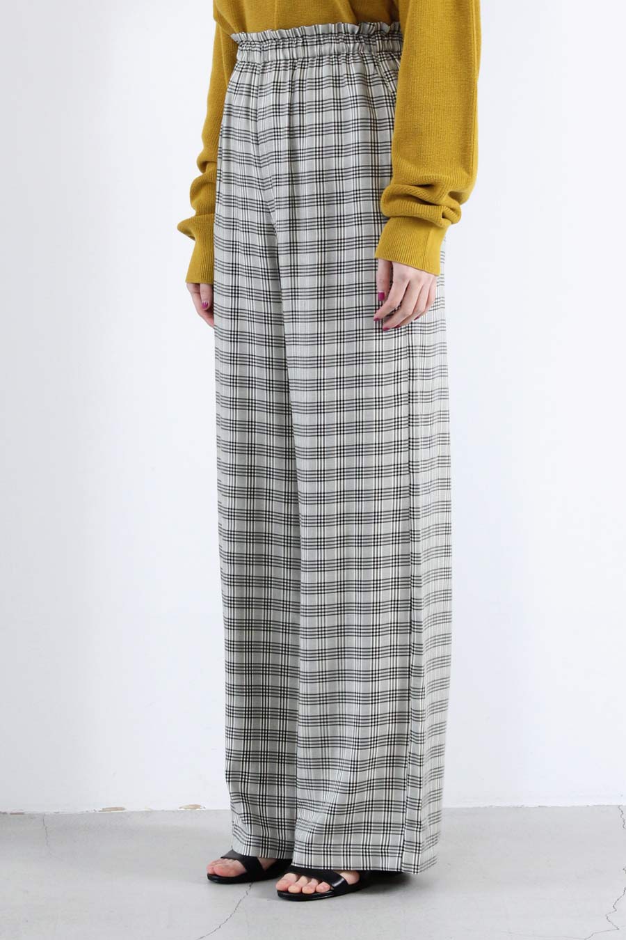 LOUNGE PANT / CREMACHECKS [90%OFF]