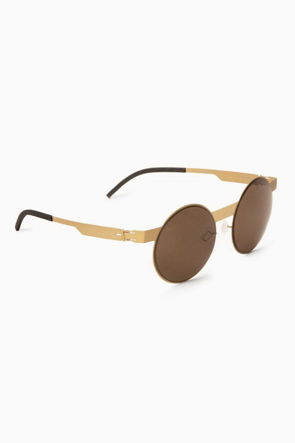 #2.1 ROUND S.L SUNGLASSES / GOLD