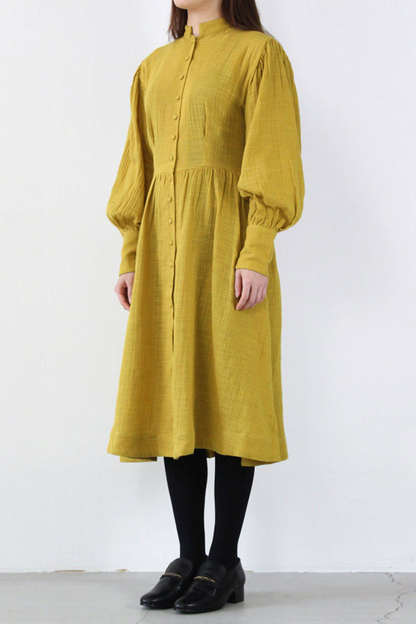 HELEN DRESS / MUSTARD [50%OFF]