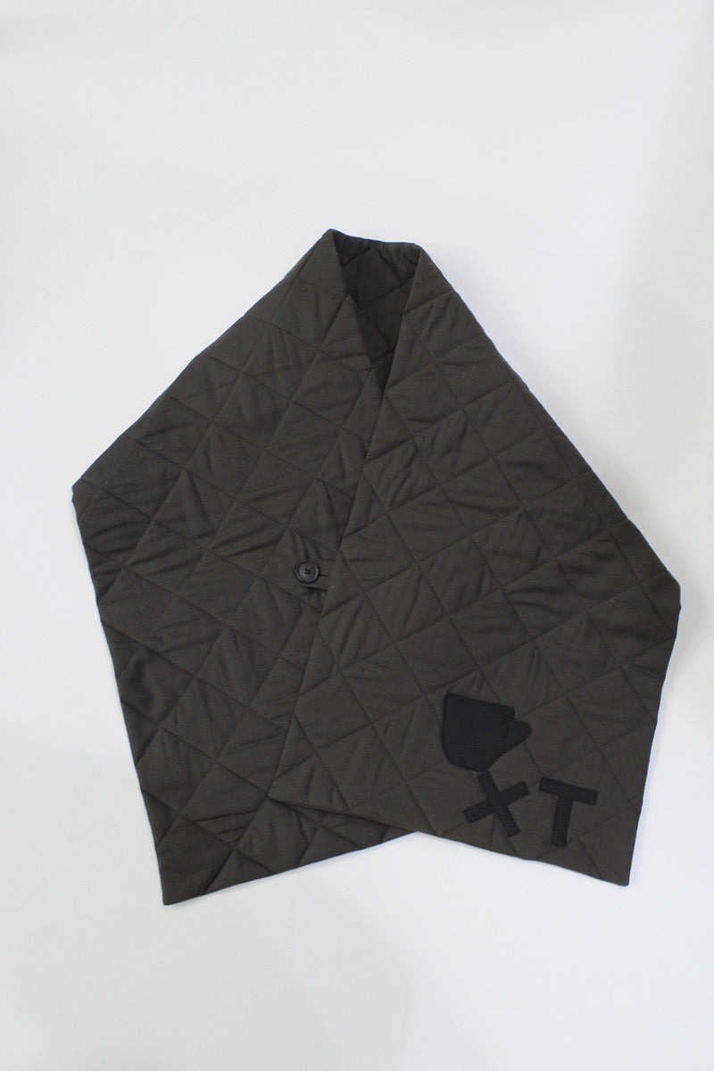 COFFEE SCARF / DARK BROWN [60%OFF]