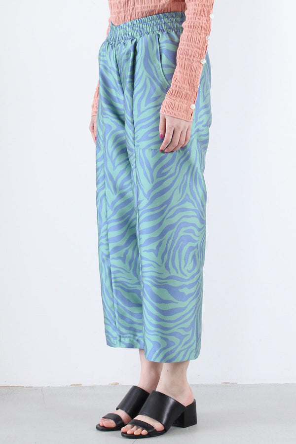 PATCH PANT ELECTRIC ZEBRA / SURF MULTI [90%OFF]