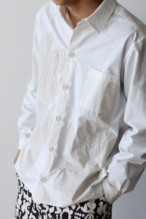 PLANT SHIRT / WHITE [70%OFF]