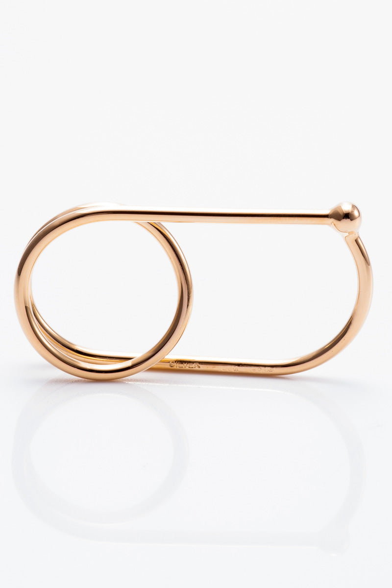 RING NO.303 / 18K GOLD PLATED
