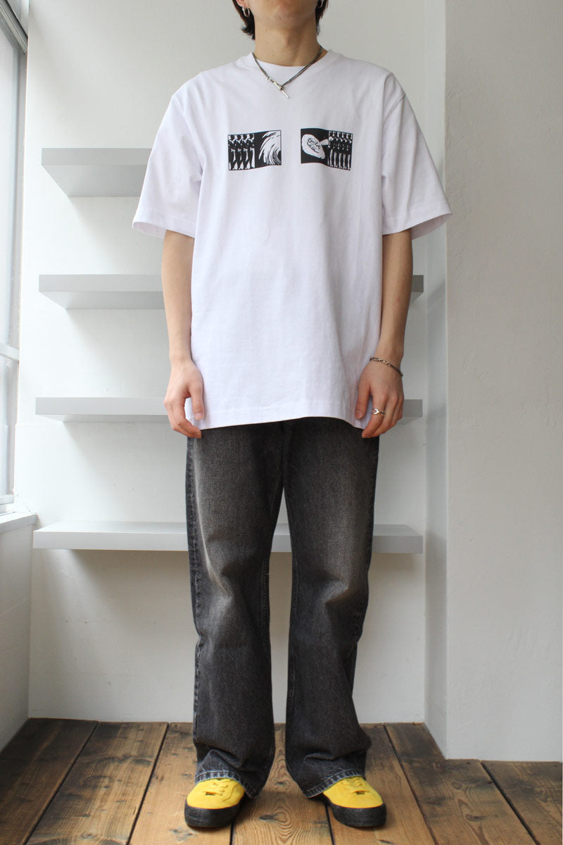 ALT UNIVERSE SS TEE / WHITE [50%OFF]