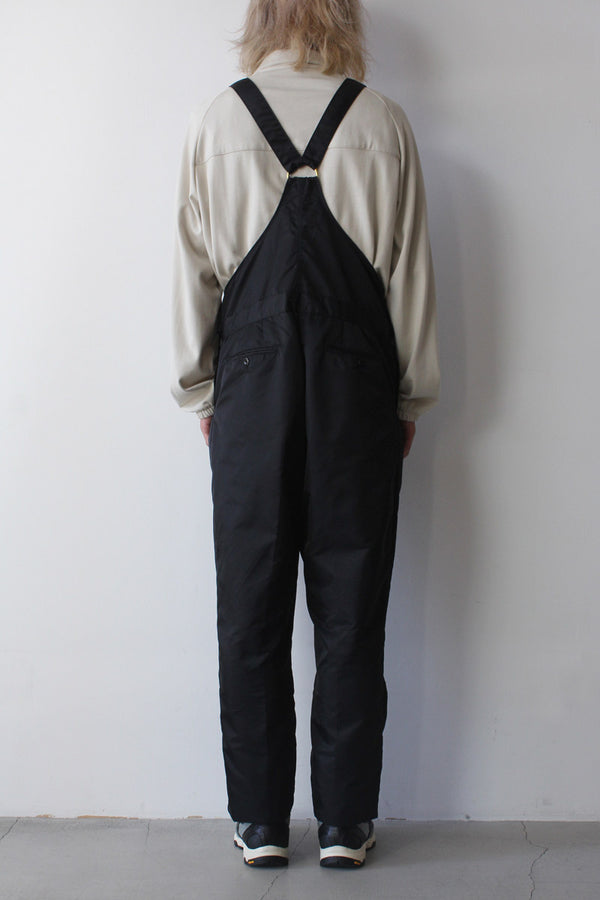 ALL WEATHER NYLON SATIN OVERALL / BLACK [STOCK EXCLUSIVE] [金沢店]