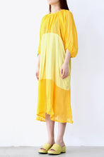 Load image into Gallery viewer, BALLAD DRESS TANGERINE / MAIZE [80%OFF]
