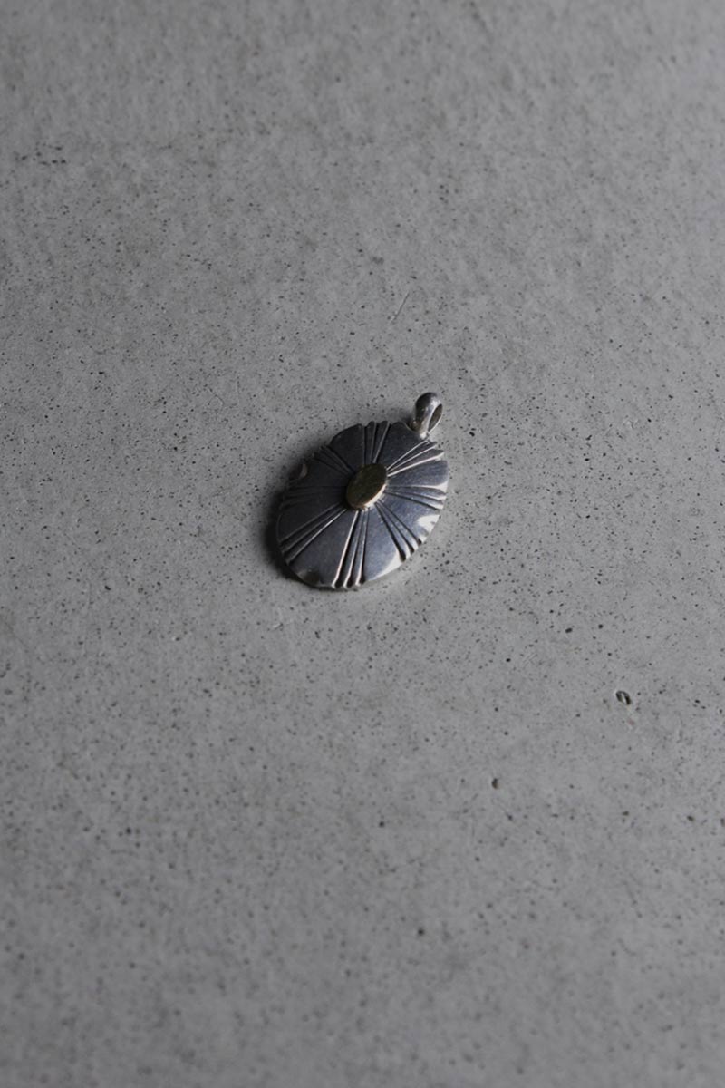 14K GOLD/스털링 실버 목걸이 펜던트 7.3G / GOLD