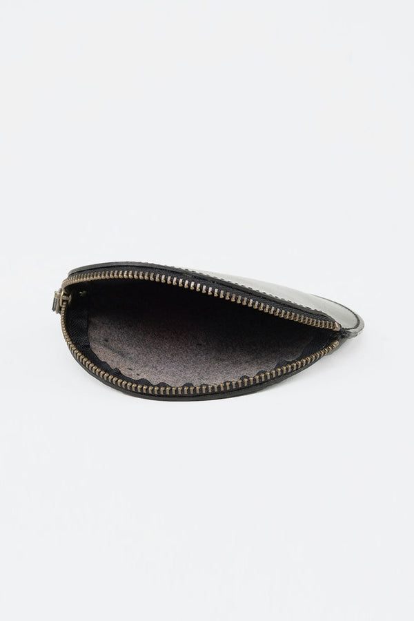 MON LEATHER COIN PURSE / BLACK [60%OFF]