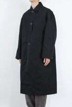 Load image into Gallery viewer, SGT ROCK ORGANIC COTTON COAT / BLACK [60%OFF]