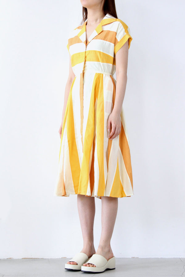 RALLY DRESS / TANGERINE MULTI [90%OFF]