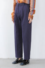 画像をギャラリービューアに読み込む, MARKET COTTON TWILL TROUSERS / NAVY [30%OFF]