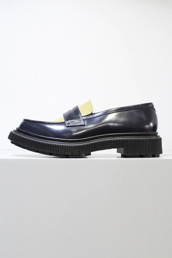 TYPE 159 SPECIAL LOAFER INJECTED TPU RUBBER SOLE  /  NAVY/SAND [STOCK EXCLUSIVE] [50%OFF]
