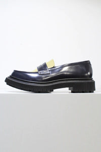 TYPE 159 SPECIAL LOAFER INJECTED TPU RUBBER SOLE /  NAVY × SAND