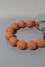 画像をギャラリービューアに読み込む, DICKE PERLEN SHORT KEYHOLDER / PEACH-ORANGE