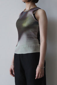 FLOE RIB TANK TOP / MEDIUM BLUE