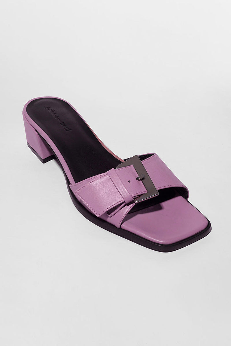 paloma-wool サンダル PALOMA WOOL | MARGARITA LEATHER SANDALS / MEDIUM PINK ワイド
