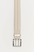 Load image into Gallery viewer, 4CM PADDED BELT / OFF WHITE LEATHER