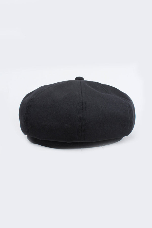 GABARDINE BERET / BLACK 