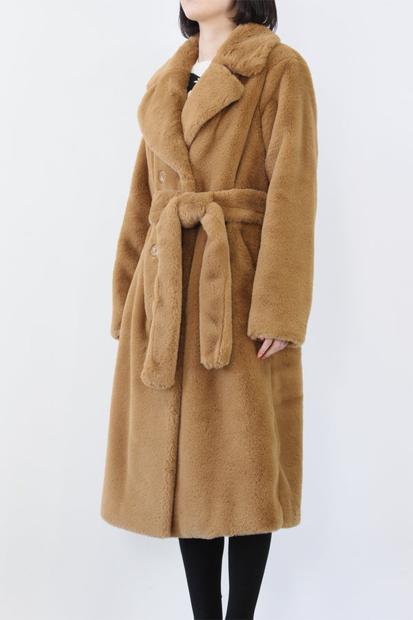 FAUSTINE COAT / NOUGAT [60%OFF]