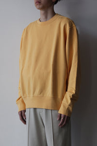 RELAXED SWEATSHIRT / APRICOT