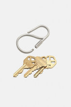 Load image into Gallery viewer, OFFSET KEYRING / STEEL