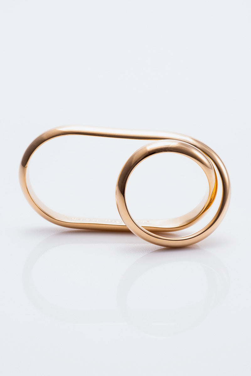 RING NO.301 / 18K GOLD PLATED