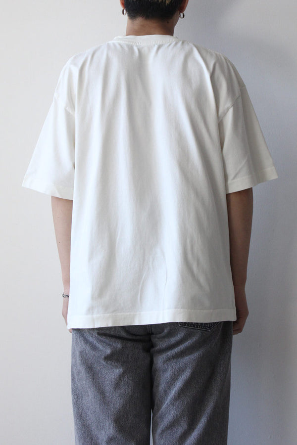 BIG TEE / OFF WHITE HEAVY JERSEY [50%OFF]